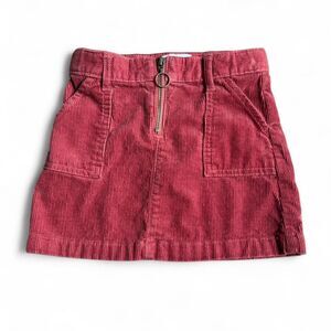 The Children’s Place red corduroy mini skirt Size 4
